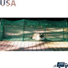 Outdoor Cat Enclosure Portable Deck Patio Safe Durable Weatherproof Netting New