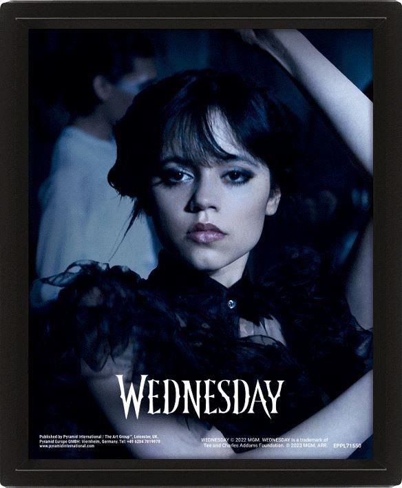 Gadget - Wednesday (Goo Goo Muck) Framed 3D - Pyramid