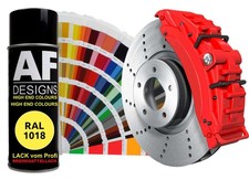 Bremssattellack RAL1018 ZINKGELB Spraydose hitzebeständig 300° Bremssattelfarbe