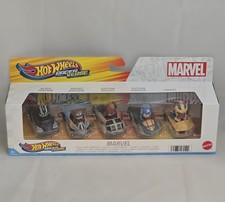 Mattel Hot Wheels RacerVerse Marvel Personajes Set de 5 Die-Cast Hot Wheels Cars