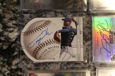 TAIJUAN WALKER 2014 NATIONAL TREASURES AUTO ROOKIE RC #11/99 MARINERS