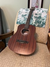 Dean FLY MAH Mahogany Acoustic Travel Guitar-All Solid Mahogany- Gr8 Player