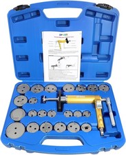 23pc Air Brake Caliper Compression Tool Kit W22 Adapters Wind Back Tool