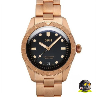 NEU Oris Divers Sixty-Five Date Bronze 38mm Uhr 01 733 7771 3154-07 8 19 15