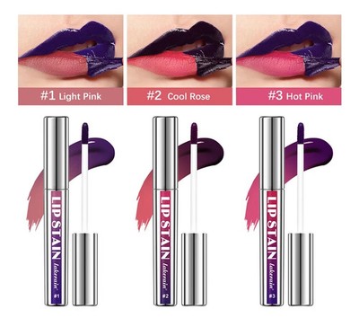 Peel Off Lippenfleck wasserfest rosa Tönung langlebig transferfest Antihaft UK