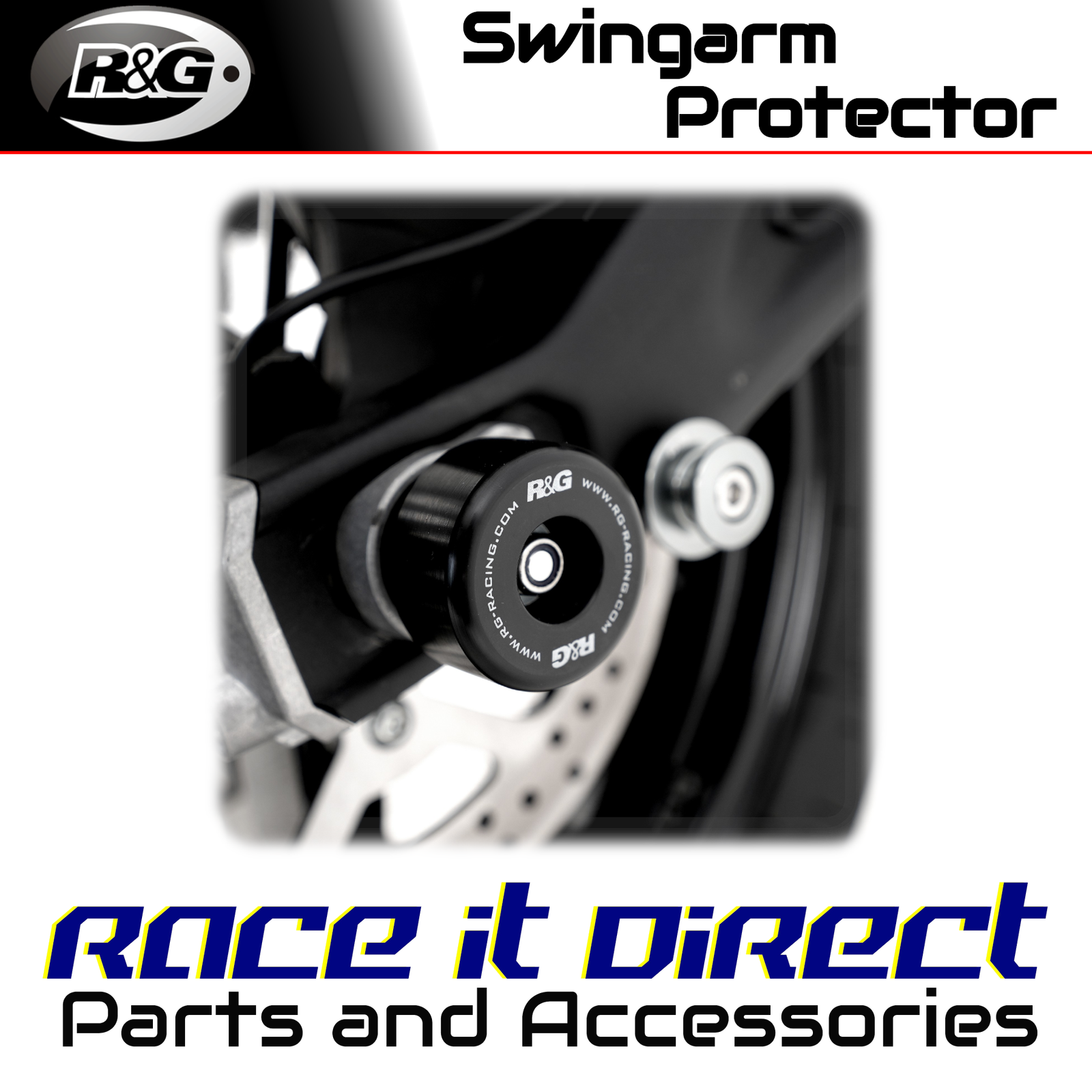 R&G - SP0090BK - Swingarm Protectors