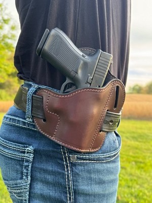 OWB 1911 LEATHER HOLSTER