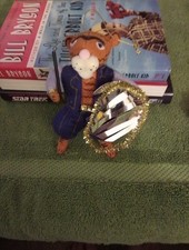 Heartfelt Tiger Drummer Ornament