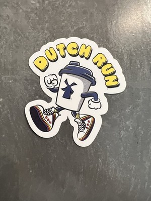 Dutch Bros Grand Opening  Dutch Run Sticker