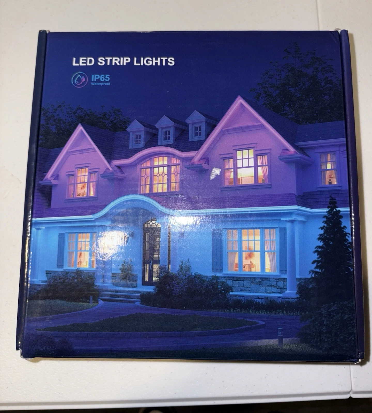 LED Strip Lights, IP65 Waterproof Outdoor Decor Lighting 100 Ft