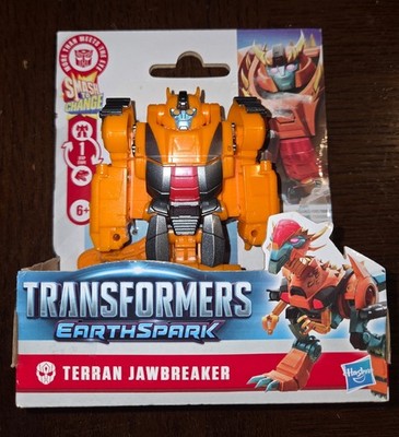 Hasbro Transformers Earthspark Terran Jawbreaker Action Figure Smash To Change
