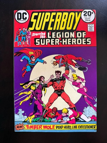 Superboy #197 | 1973 | Legion Of Super-Heroes | Dave Cockrum art | DC Comics