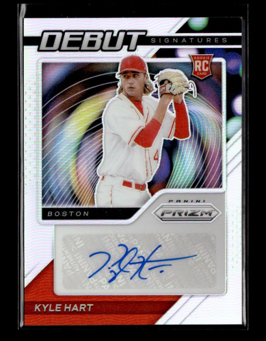 2021 Panini Prizm #DS-KH Kyle Hart Debut Signatures Silver Prizm