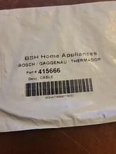 THERMADOR CT227   MSC239 oven door hinge cable 00415666 Used,  RARE