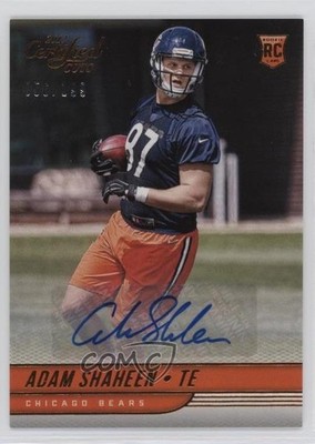 2017 Certified Cuts Rookies Scripts 56/199 Adam Shaheen #192 Rookie Auto RC s1i