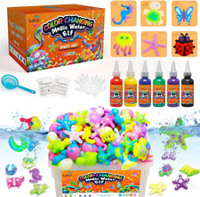 Color Changing Magic Water Elf Toy Kit, Magic Aqua Fairy Water Gel Kit with 6 Co