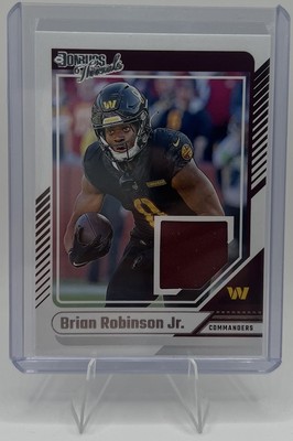 2024 Panini Donruss - Donruss Threads Brian Robinson Jr. #DTH-BRJ (MEM)