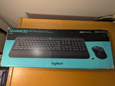 Logitech MK540 Wireless Keyboard and Mouse Combo - Black