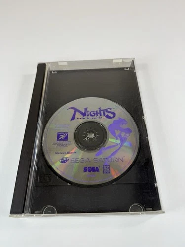 Nights Into Dreams… (Sega Saturn, 1996) Longbox Authentic No Manual TESTED