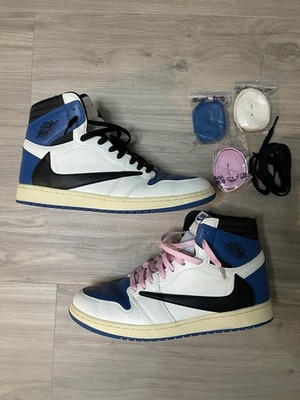 Jordan 1 Retro High OG SP Fragment x Travis Scott Size US 12 CUSTOM