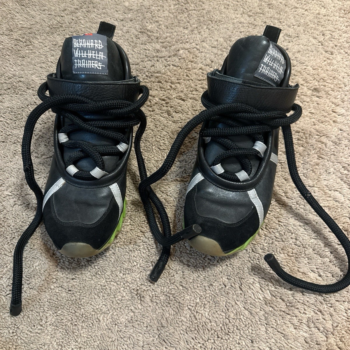 CAMPER x Bernhard WILLHELM Himalayan Sneaker Boots Black And Green
