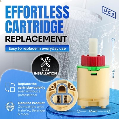 JL01GJ Hain-Yo, Huntington Brass, Vima Decor Faucet Cartridge Replacement - 4...