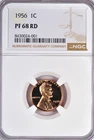 1956 Lincoln Wheat Cent Proof NGC PF 68 RD PR Gem Frosty Coin 1C