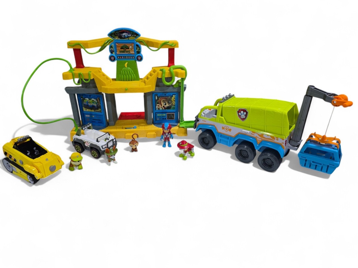 Paw Patrol Jungle Rescue Terrain Vehicle with Monkey Temple
