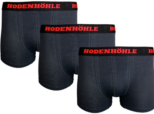 Flotter Confezione 3 Boxer Retroshorts Cotone Mutande Intimo Nero - Foto 1 di 8