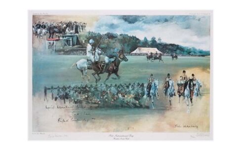 Susie Whitcombe Signed Limited Edition "Polo International Day" Windsor Great... - Picture 7 of 7