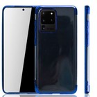 Handyhülle für Samsung Galaxy S20 Ultra Schutzcase Backcover Bumper Etuis Blau