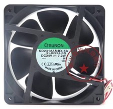 SUNON KD2412AMBX-6A 12038 DC24V 7.2W 12CM Inverter Cooling Fan