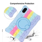 Tablet Case for Huawei Honor PAD 8 12 Inch,Soft Anti-Stress Colorful Light Blue