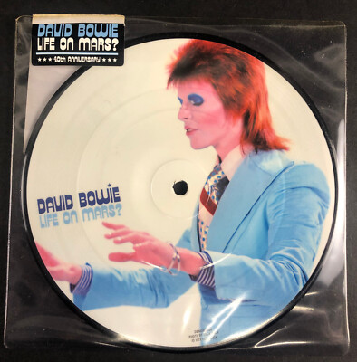 Picture Disc 7''  - DAVID BOWIE - Life on Mars - 40th Anniversary
