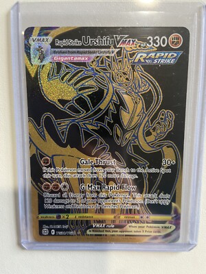 Rapid Strike Urshifu VMAX TG30/TG30 Pokemon Brilliant Stars Full Art Gold Card