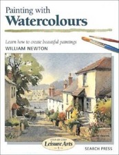 Painting with Watercolours Step-by-Step Leisure Arts - Paperback - GOOD