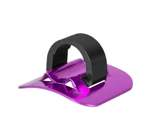 2x Bicycle Cable Guide C Clip Aluminum Adhesive Mount Brake Shifter Buckle Ztto - Picture 4 of 6