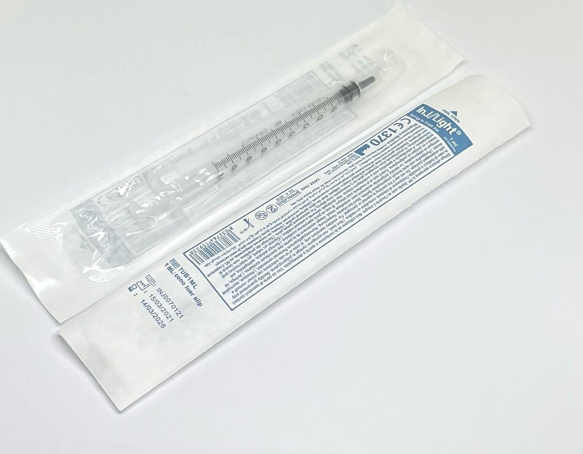 Rays Siringa Da 1 Ml Senza Ago Cono Luer Look 100 Pezzi - Foto 7