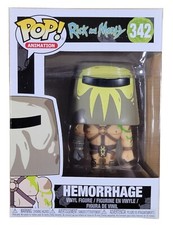 VAULTED Funko POP! Animation: Rick & Morty #342 HEMORRHAGE, In Protector, New
