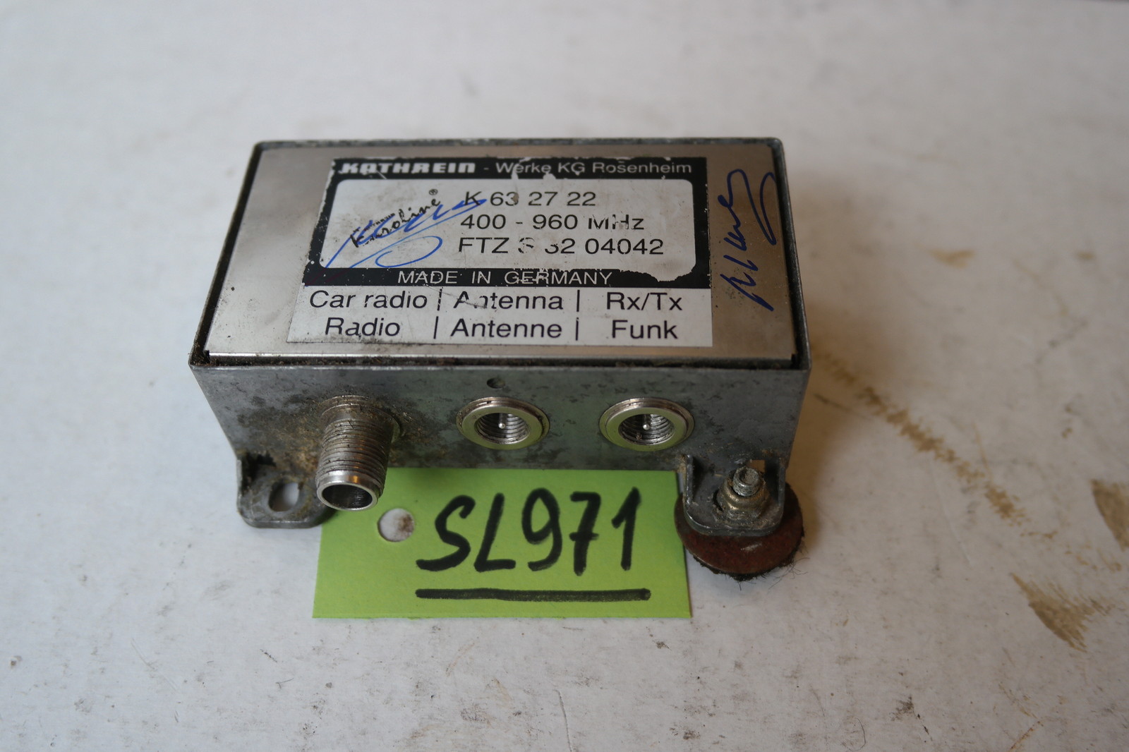 SL R129 W140 W202 Antennenweiche 2028200989 kathrein A2028200989 
