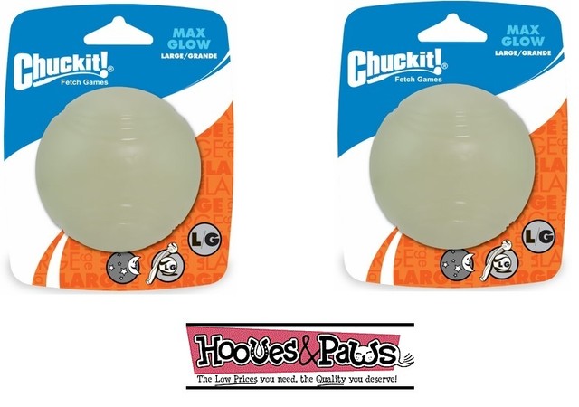 glow in the dark dog ball