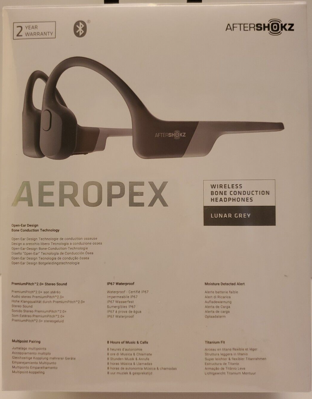 AfterShokz Aeropex Bone Conduction 
