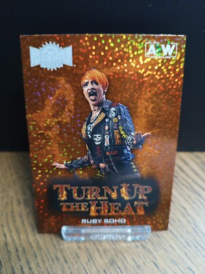 2022 AEW Upper Deck Metal Universe Ruby Soho Turn Up The Heat
