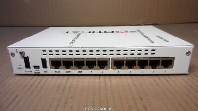 中古動作品FORTIGATE FG-60D 4台同梱 Fortinet FG-60D Fortigate 60D Gigabit 4-Port 1.5 Gbps Firewall 2x