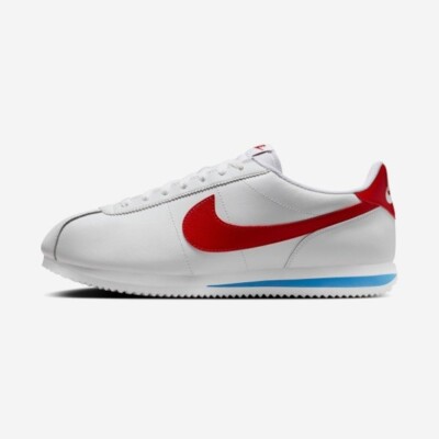 Nike Cortez - White Blue Red / DM4044-108 / Mens Shoes Sneakers Expedited