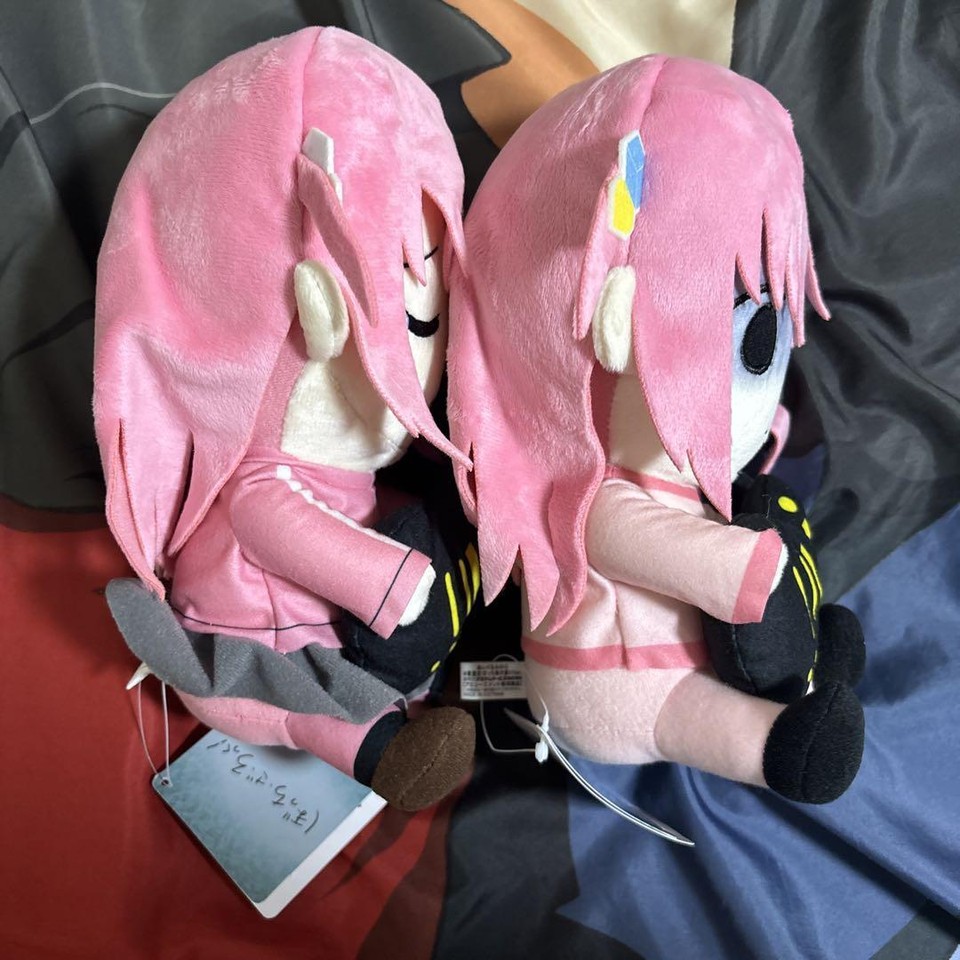 Bocchi The Rock Plush Toy Big W Black History Singing Ver. Total 2