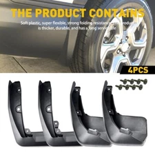 4PCS Splash Guards Mud Flaps Molded for Honda CR-V CRV 2017-2021 Front Rear