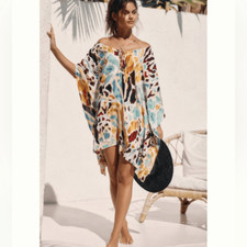 NWT Anthropologie Printed Coverup Size Small/Medium