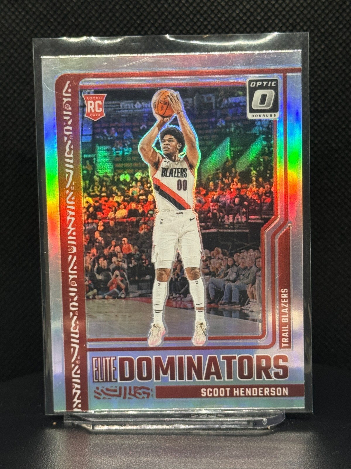 2023/24 Donruss Optic - Scoot Henderson 'Holo Elite Dominators' - #10 - RC