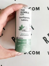 The Humble Co Toothpaste Tablets NEW Fresh Mint 60 Tablets